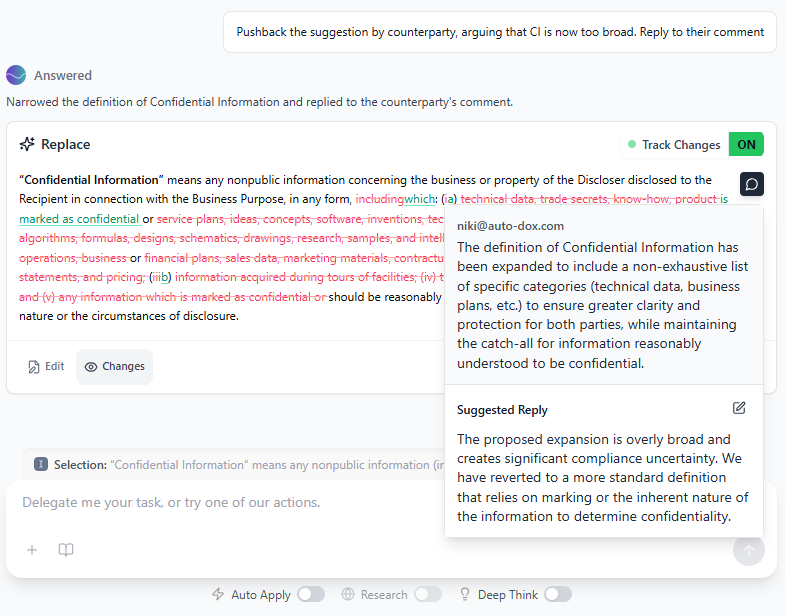 Respond Counterparty